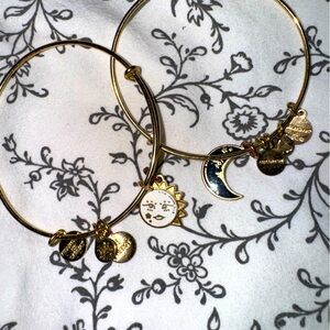 Alex and Ani Sun & Moon Charm Bracelets